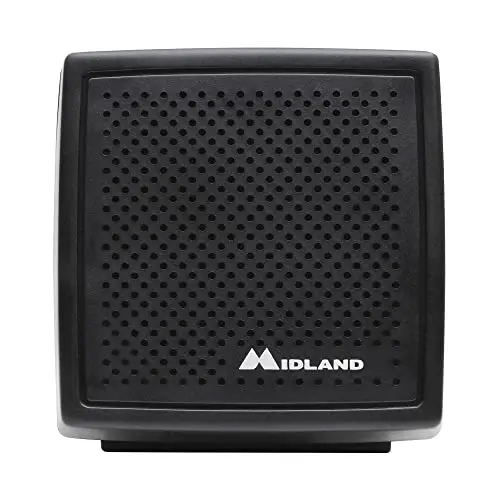 Midland 21-406 heavy-duty 20W external speaker with swivel bracket