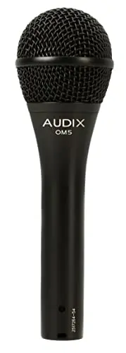 Audix OM5 hypercardioid handheld dynamic vocal microphone