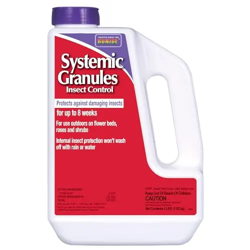 Bonide 4 lb jug of systemic insecticide granules