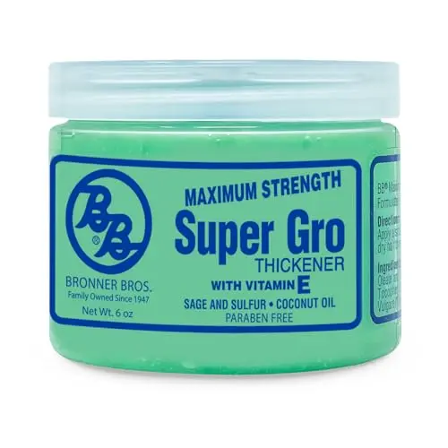 Bronner Bros Super Gro Maximum Strength Hair Dress bottle