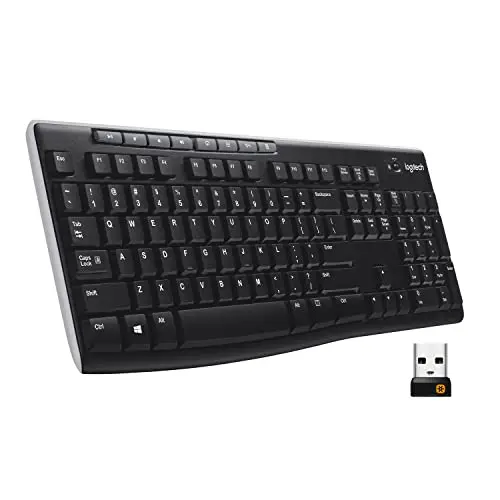Logitech K270 full-size wireless keyboard