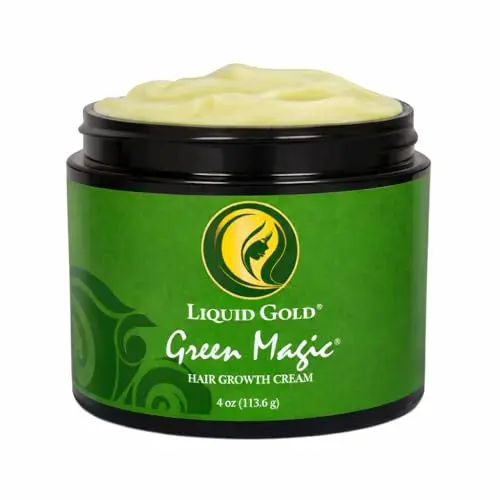Green Magic Herbal Hair Growth Cream jar