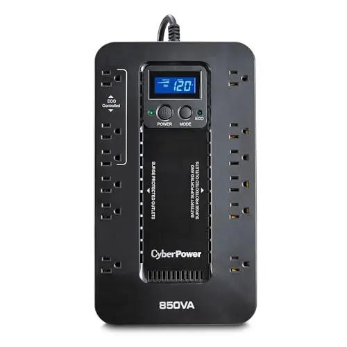 CyberPower EC850LCD Ecologic UPS with LCD