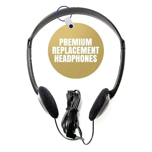 SuperEar Premium small on-ear replacement headphones with foam pads