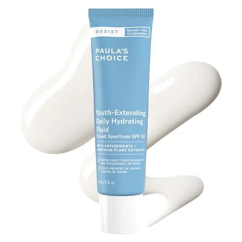 Paula's Choice RESIST Daily Hydrating Fluid Face Moisturizer SPF 50 bottle