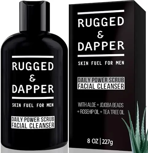 Rugged & Dapper Daily Power Scrub face wash
