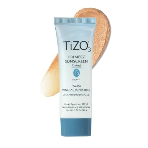 TiZO3 Facial Mineral Sunscreen and Primer SPF 40 tube