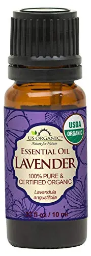 US Organic Pure Lavender Essential Oil bottle