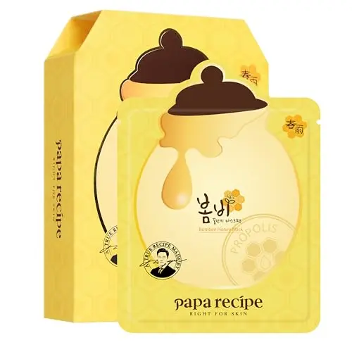 Papa Recipe Bombee Honey sheet masks package