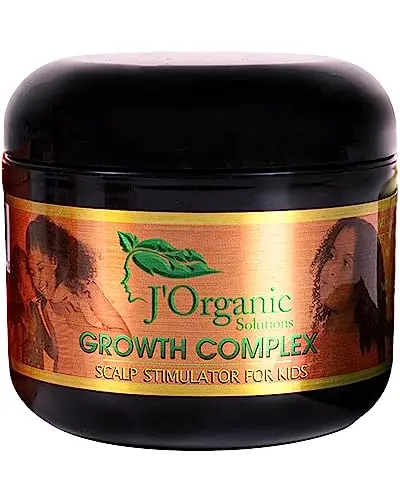 J'Organic Solutions Kid's Hair Growth Stimulator jar