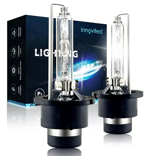 Innovited D4S HID xenon bulb pair for projector headlight replacement