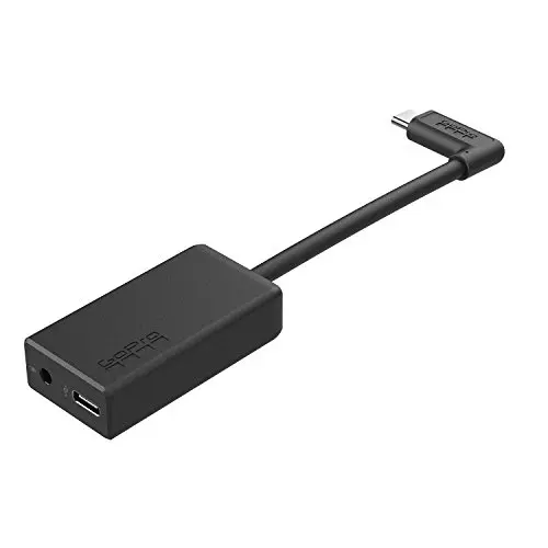 Official GoPro Media Mod 3.5mm external microphone adapter