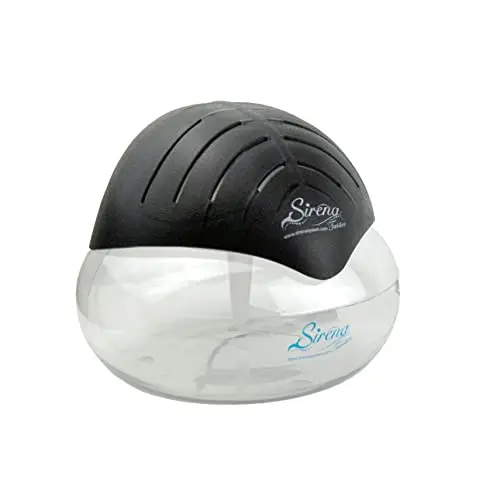 Sirena Twister black air purifier and essential oil diffuser
