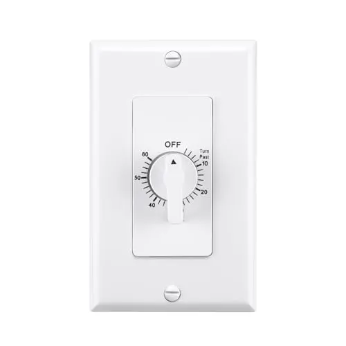BN-LINK heavy duty spring wound countdown timer switch
