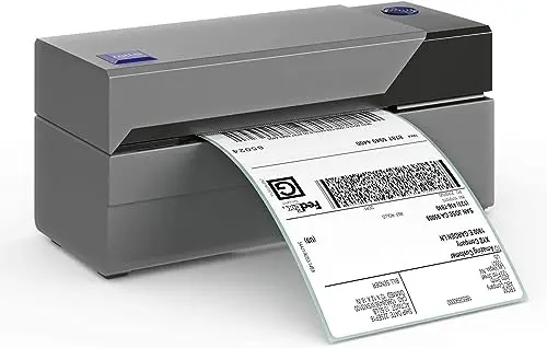 Rollo USB 4x6 thermal label printer in black and gray