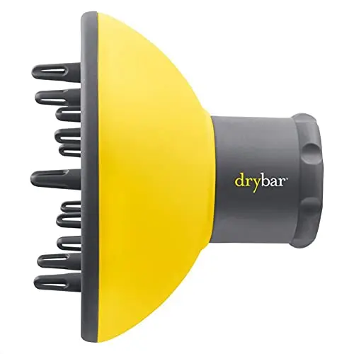 Drybar The Bouncer yellow and grey universal hair diffuser