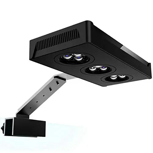 Hipargero A029 thin black LED light with touch control for nano tanks