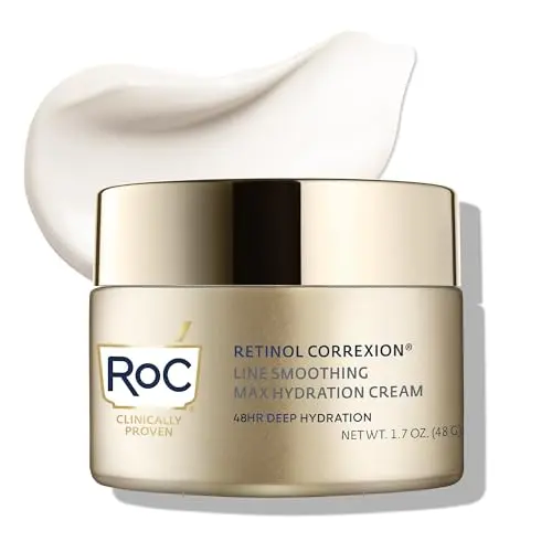 RoC Retinol Correxion Max Daily Hydration moisturizer jar