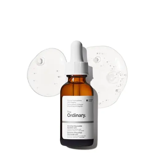 The Ordinary Ascorbyl Glucoside Solution clear glass bottle