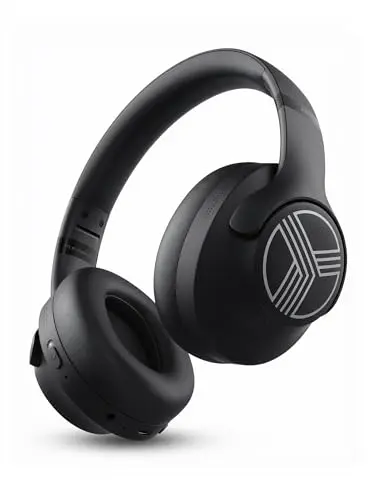 TREBLAB Z2 hybrid noise cancelling over-ear headphones in white