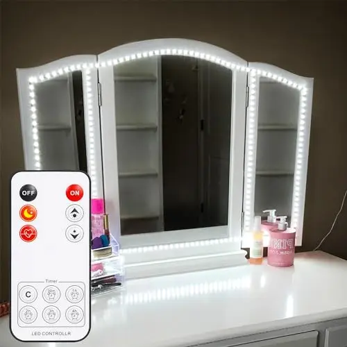 VILSOM flexible LED strip light kit for vanity mirrors