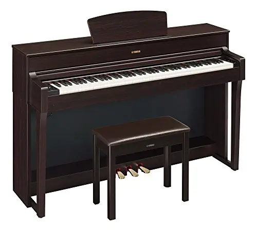 Yamaha YDP184 console digital piano in dark rosewood