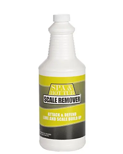 Bluewater Chemgroup 32oz quart bottle of spa scale remover liquid