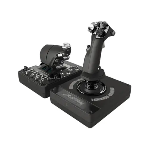 Logitech G X56 H.O.T.A.S. throttle and joystick with RGB lighting