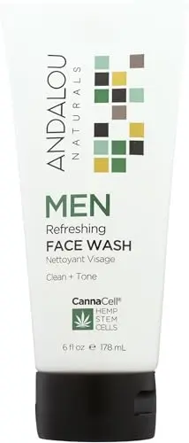 Andalou Naturals Wash Face Men Refreshing cleanser