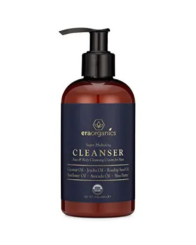 Era Organics USDA Organic Men's Face Wash bottle