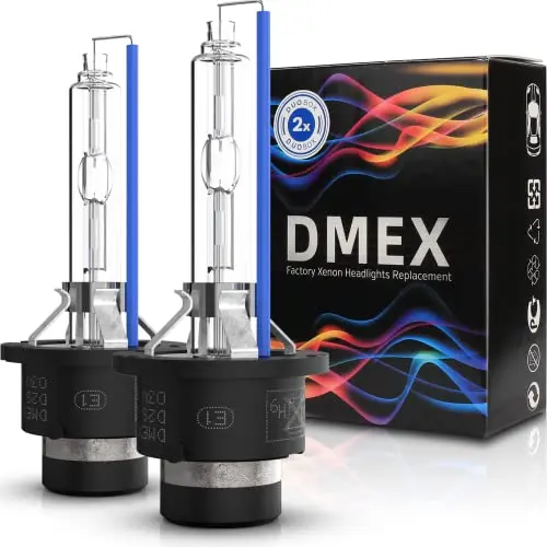 DMEX D2S HID xenon headlight bulbs in cool white