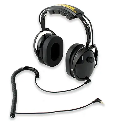 Rugged Radios over-the-head headset designed for NASCAR scanner listening