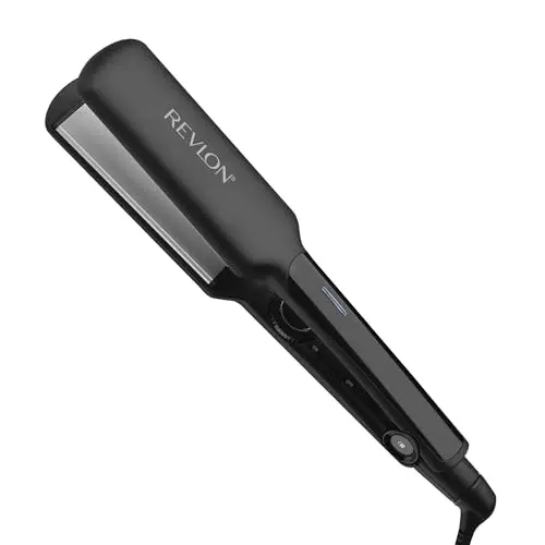 REVLON Ceramic Coated 2 Inch Black Flat Iron