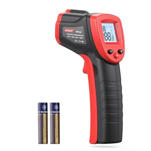 Wintact red and gray infrared temperature gun