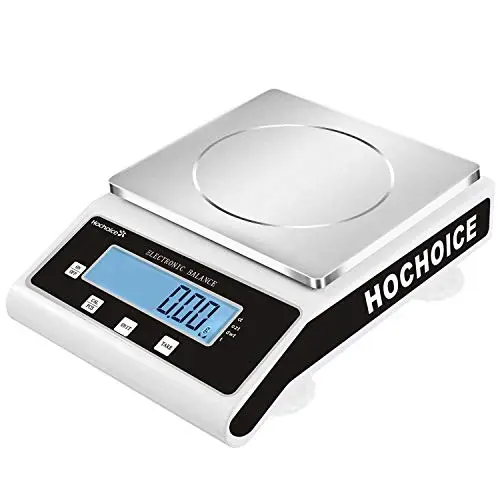 Hochoice silver electronic balance scale for laboratory and jewelry