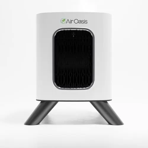Air Oasis iAdaptAir white air purifier with digital display