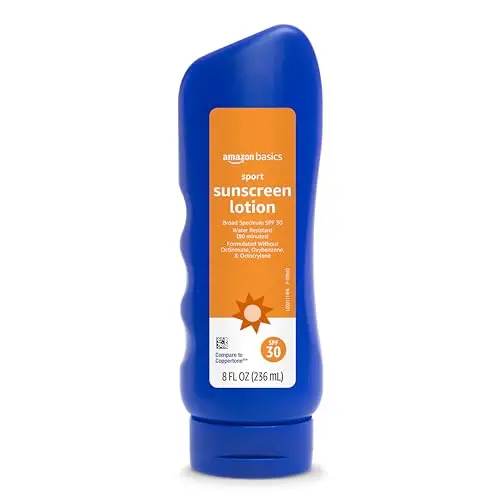 Amazon Basics Sport Sunscreen Lotion bottle