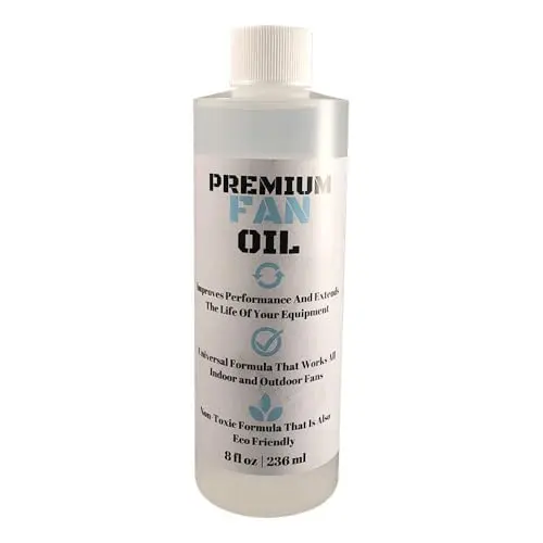 UniSport 8-ounce bottle of universal ceiling fan lubricating oil