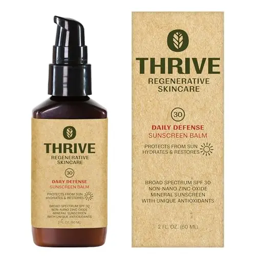 Thrive Natural Care Mineral Face Sunscreen SPF 30 tube