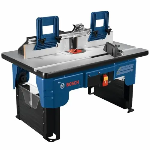 Bosch RA1141 portable router table with folding legs