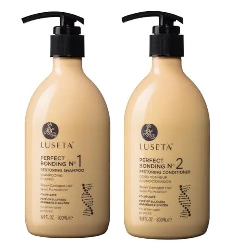Luseta Rosemary Oil Shampoo and Conditioner set with bonding formula