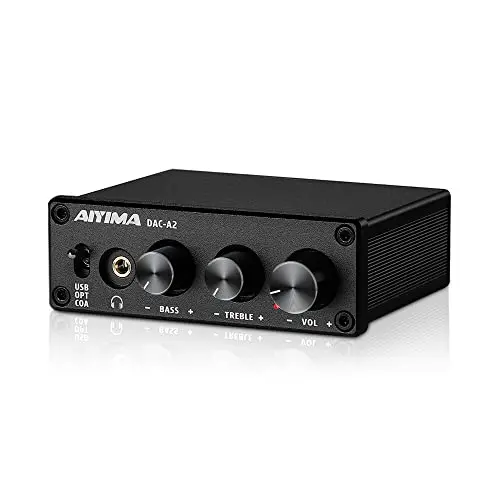 AIYIMA DAC-A2 compact desktop DAC and headphone amp
