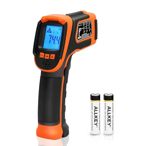 Kizen orange infrared laser thermometer gun
