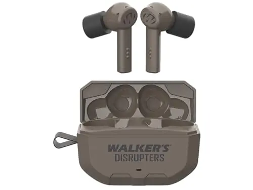 Walker's Disrupter Bluetooth electronic earbuds for shooting
