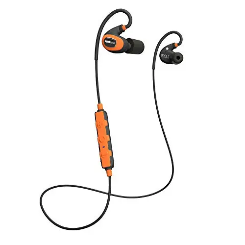 ISOtunes PRO 2.0 safety orange Bluetooth earplug headphones