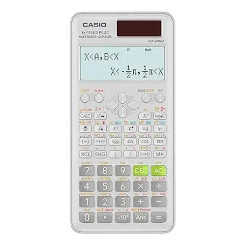 Casio fx-115ES Plus 2nd Edition white scientific calculator