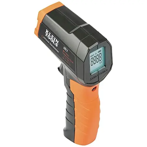 Klein Tools IR1 black infrared thermometer with single laser