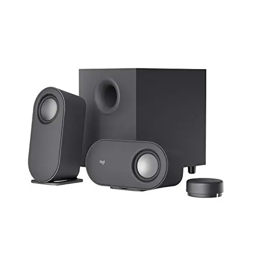 Logitech Z407 Bluetooth computer speaker system with subwoofer and wireless dial