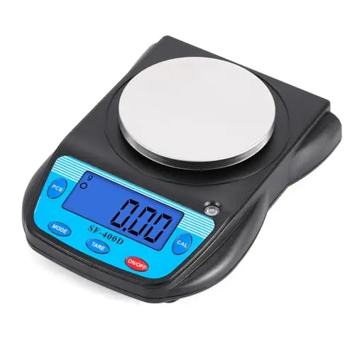 Bonvoisin black lab scale with AC adapter for continuous perfumery work