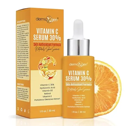 Biotechnology Ltd 30% Vitamin C Serum in glass bottle